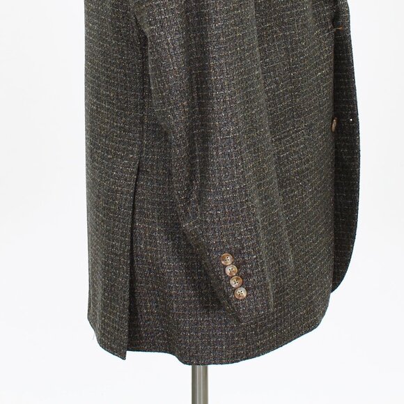 Andrew Davis 42R Brown Solid 2-Button Sport Coat Blazer Jacket V958 - Picture 6 of 11